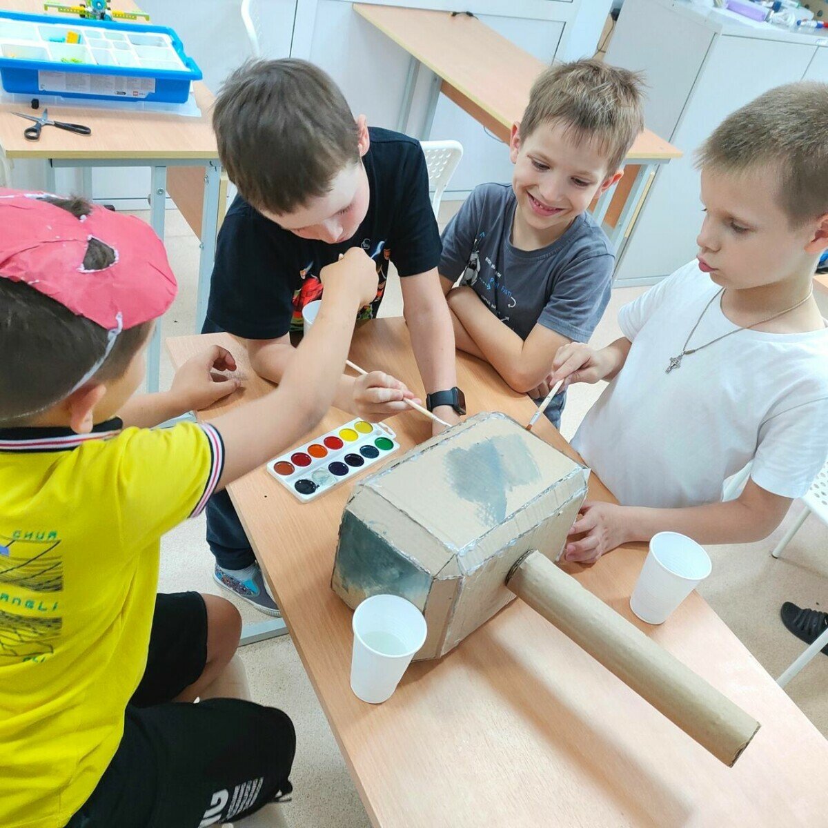 Лига Роботов. Школа робототехники – городской лагерь, Екатеринбург, 10 филиалов. Путевки в детский лагерь на 2025 год, фото программы 2