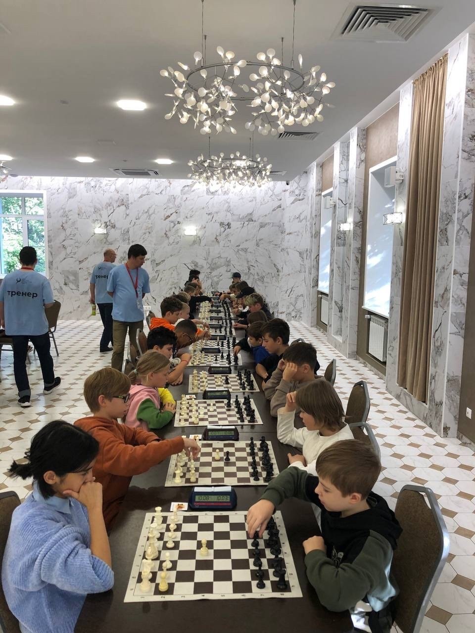 Детские шахматные сборы