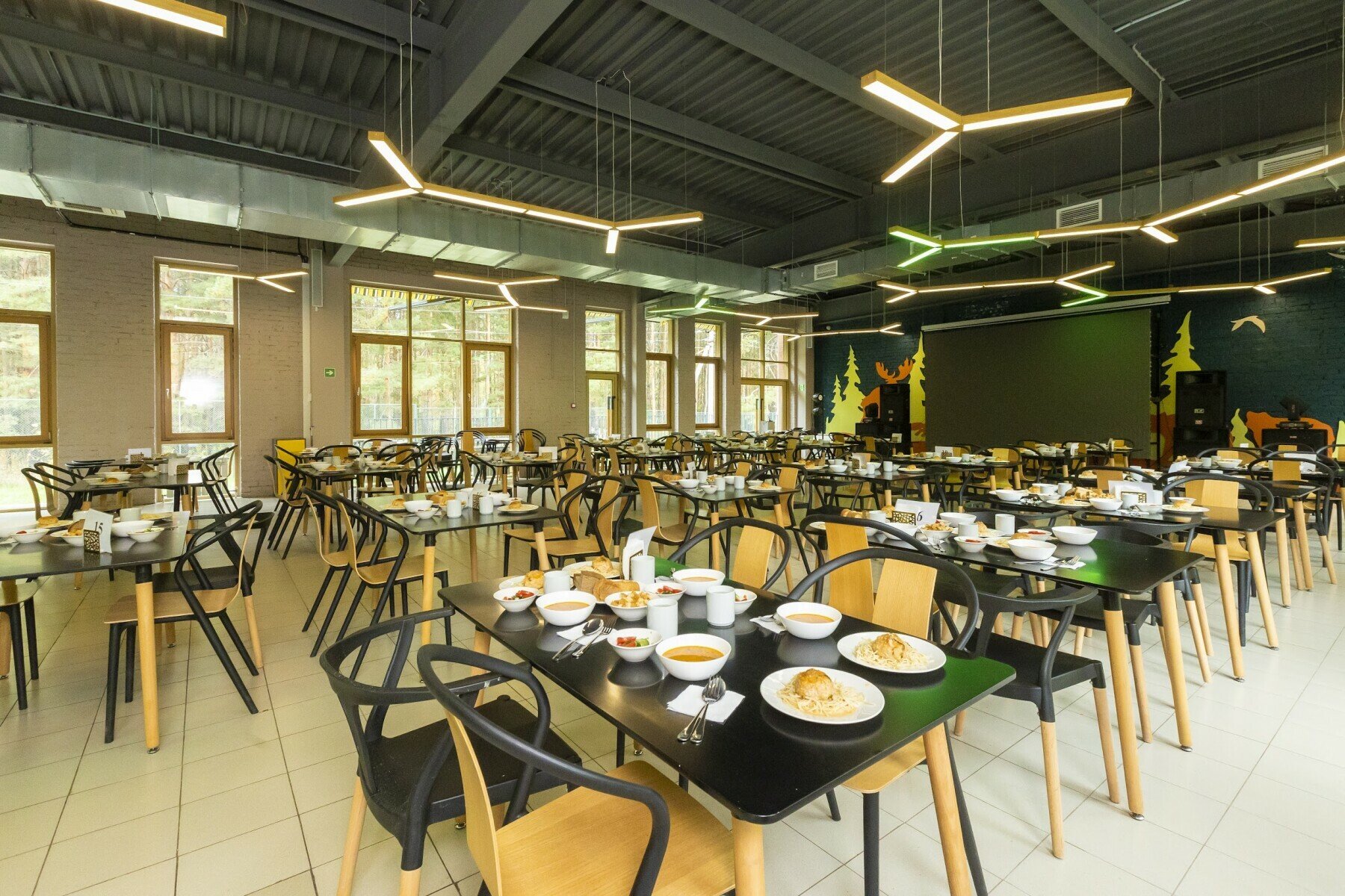 Сибберри Клуб – спортивный лагерь, Новосибирская область, Искитимский район. Путевки в детский лагерь на 2025 год, фото питания 1