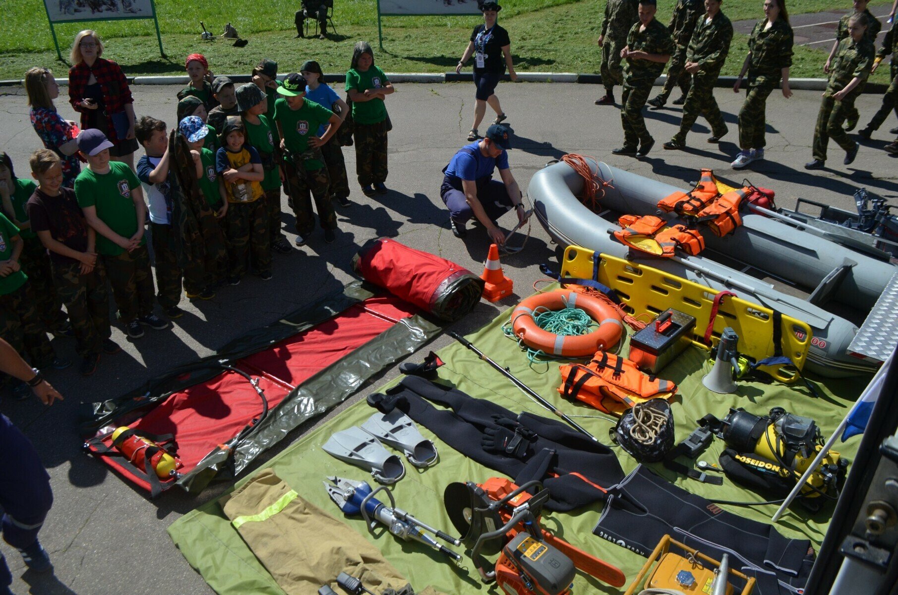Федерация. Военно-спортивный лагерь – военно-патриотический лагерь, Московская обл., Подольский р-н. Путевки в детский лагерь на 2025 год, фото программы 12