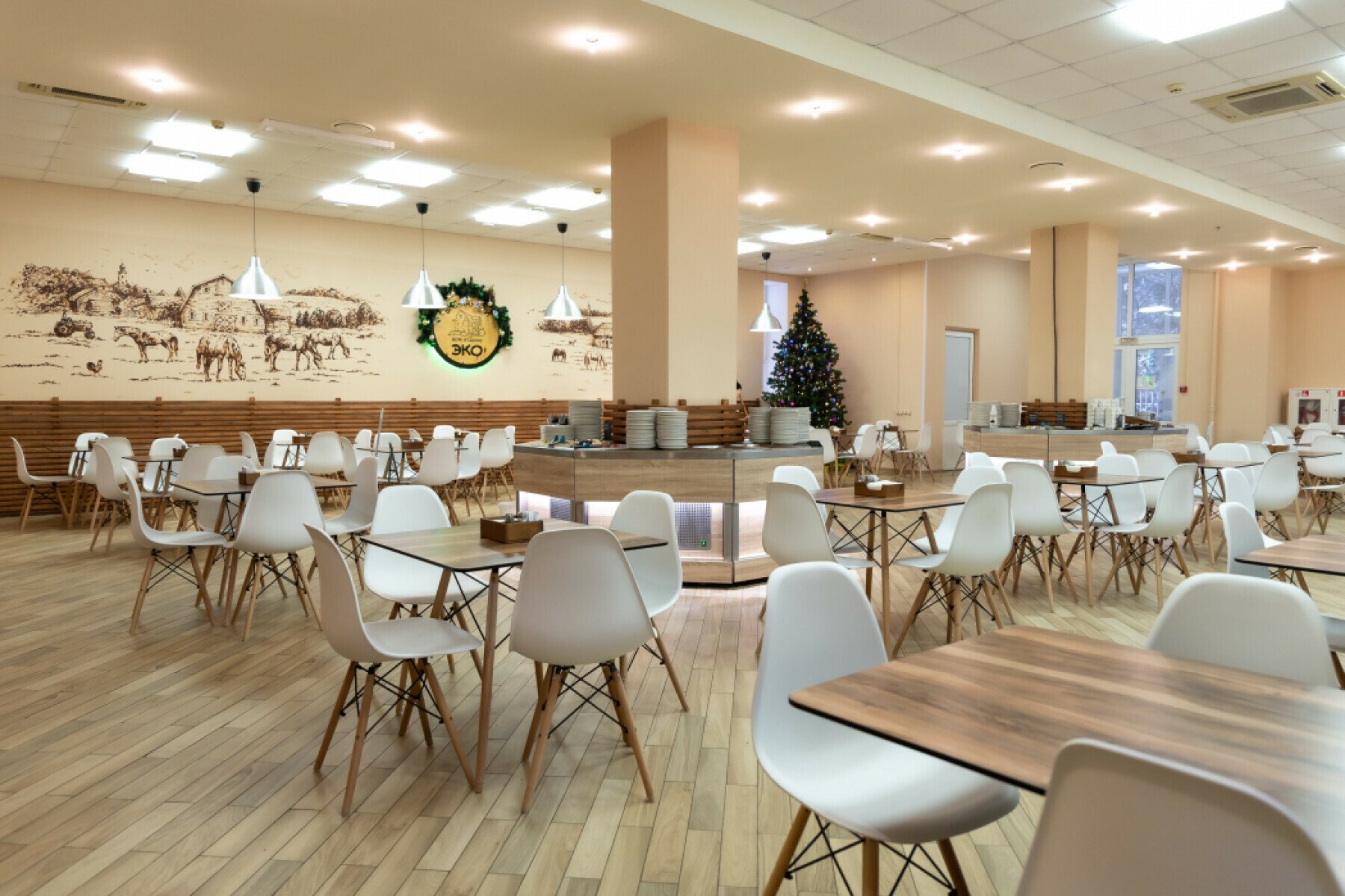 Каникулы от сети школ Cyber Class – IT и математический лагерь, Владимирская обл., Петушинский р-н. Путевки в детский лагерь на 2025 год, фото питания 6