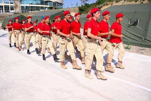Военно-патриотический отряд «Юнармеец», Новомихайловский, ВДЦ «Орленок»