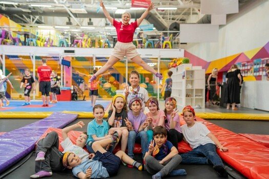 Городские каникулы на батутах «НЕБО», Москва