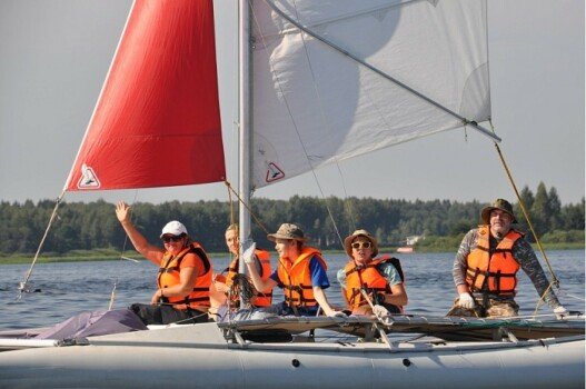 Детский лагерь Парусный лагерь, Тверская область - Тверская обл., д. Конаково, купить путевку