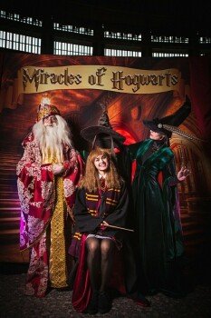 Волшебный экспресс в мир магии в Хэллоуин