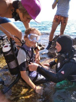 Парк детского дайвинга «Шельф», Крым